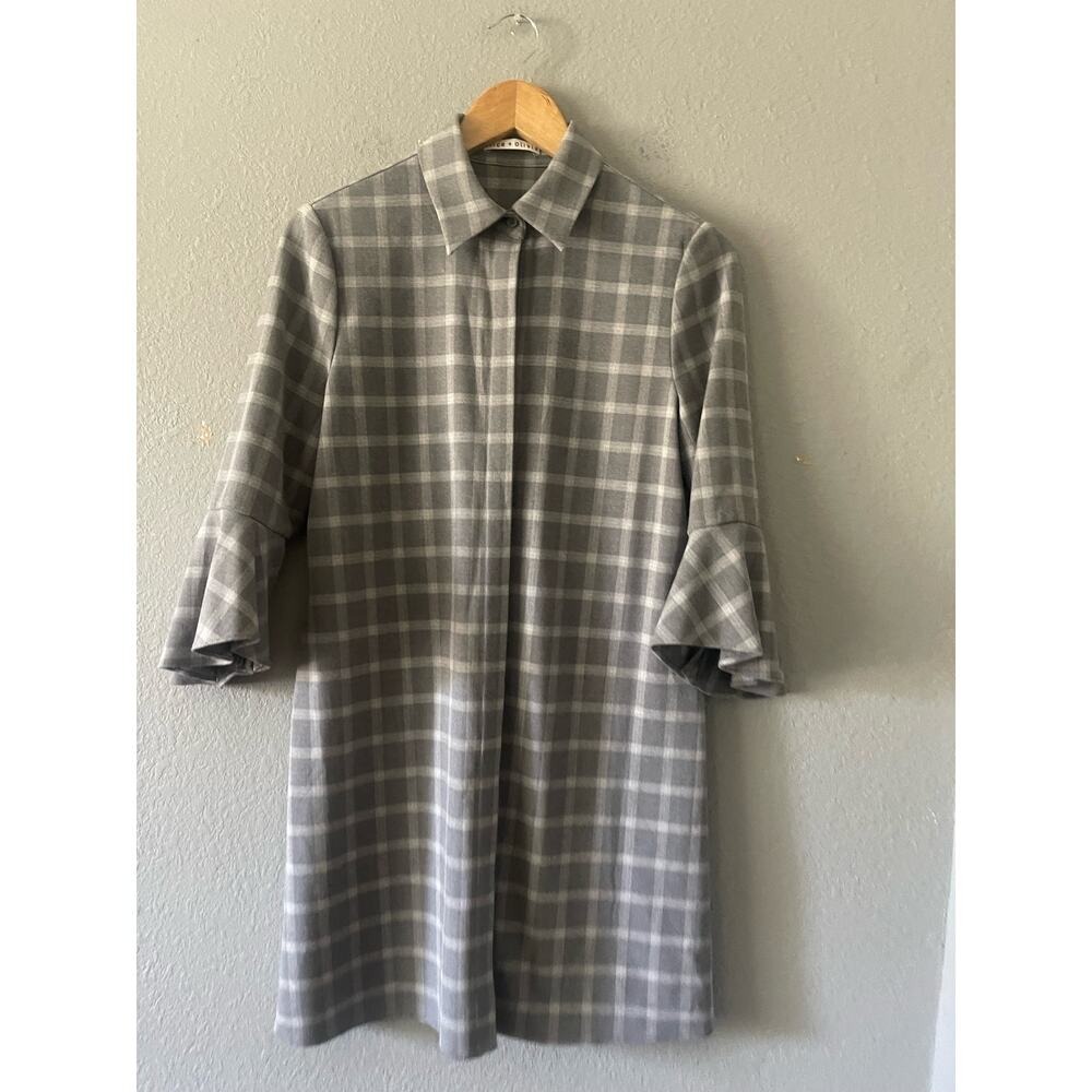 Alice + Olivia Plaid Dress